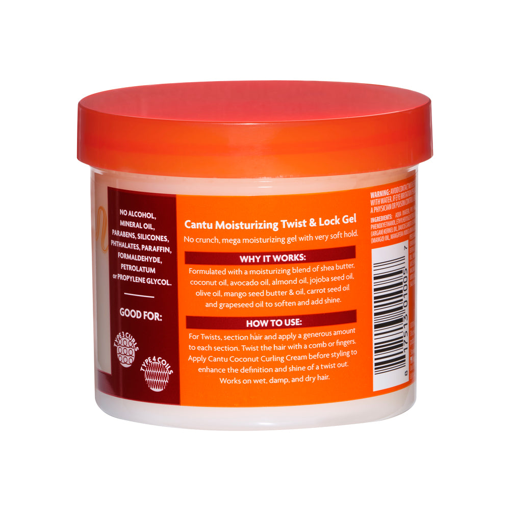 Cantu Shea Butter Moisturizing Twist & Lock Gel 13 OZ