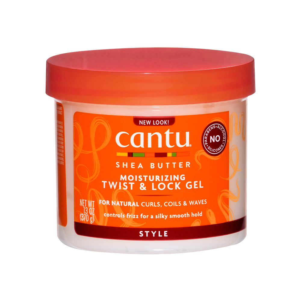 Cantu Shea Butter Moisturizing Twist & Lock Gel 13 OZ