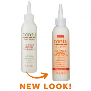 Cantu Shea Butter Tea Tree & Jojoba Hair & Scalp Oil 6 FL OZ