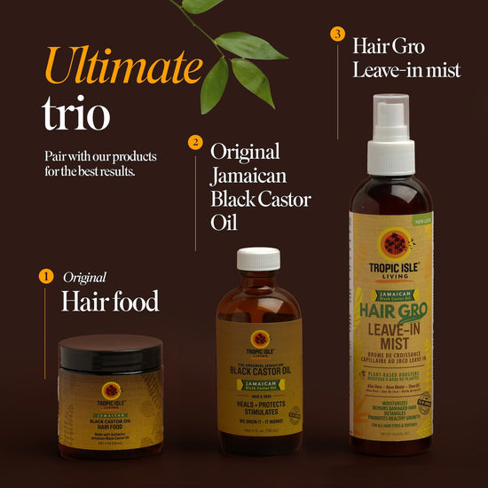 Jamaican Black Castor Oil Hair Food, 4oz