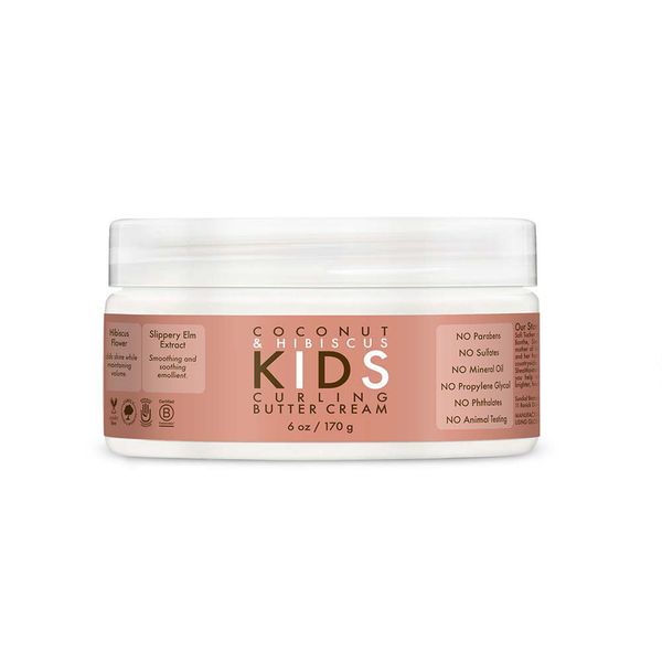 Shea Moisture Coconut & Hibiscus Kids Curling Butter Cream 6 OZ