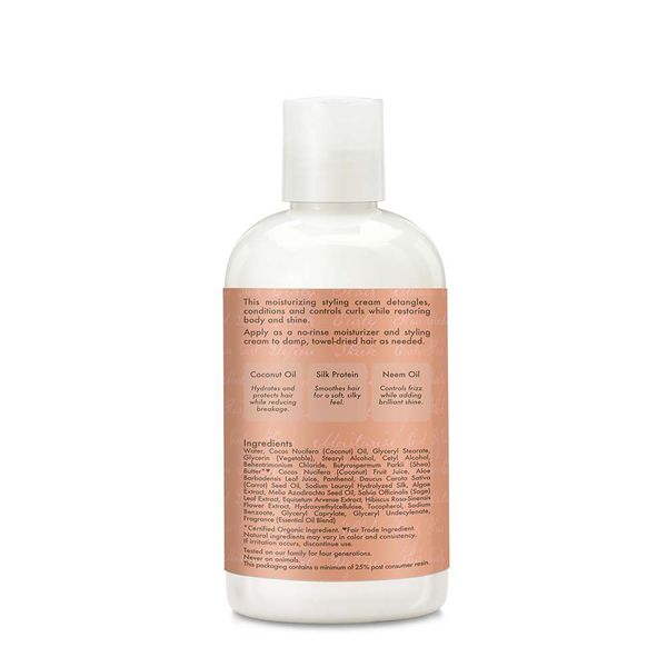 Shea Moisture Coconut & Hibiscus Curl & Style Milk 8 FL OZ