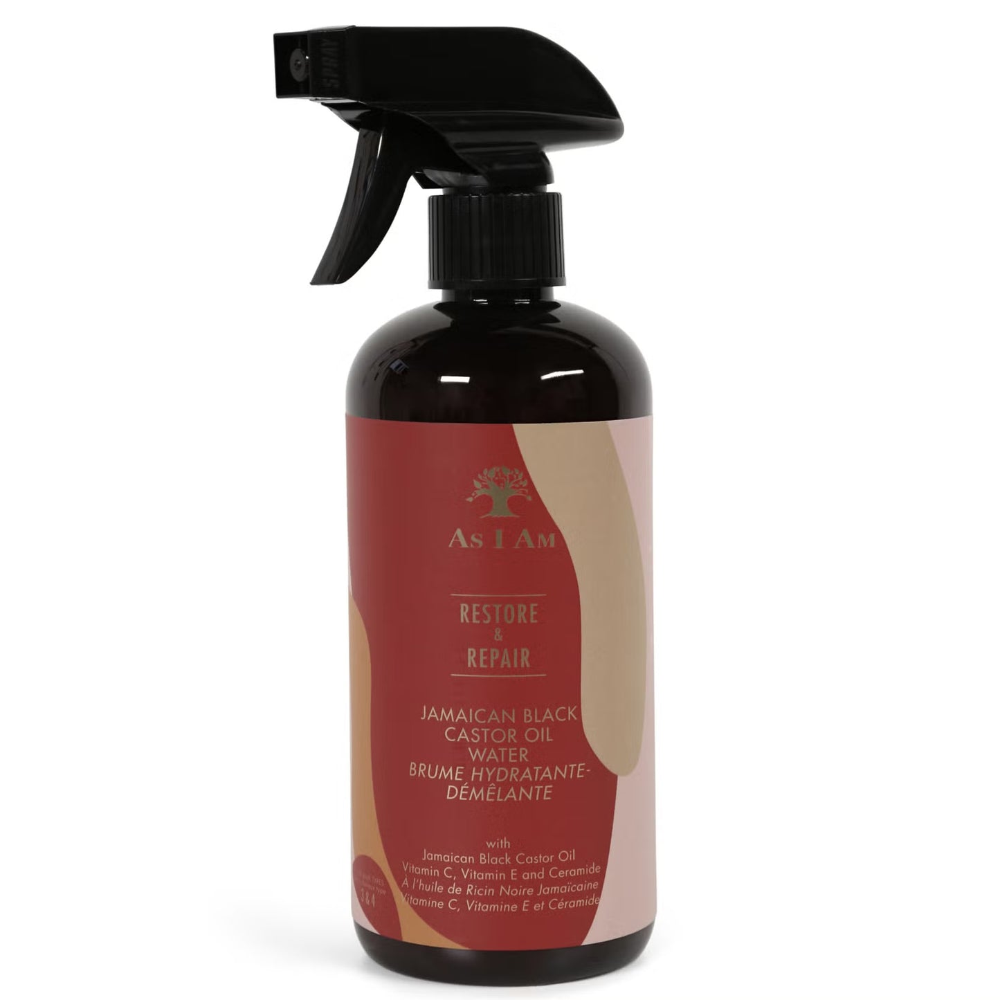 As I Am Jamaican Black Castor Oil Water, 16 oz