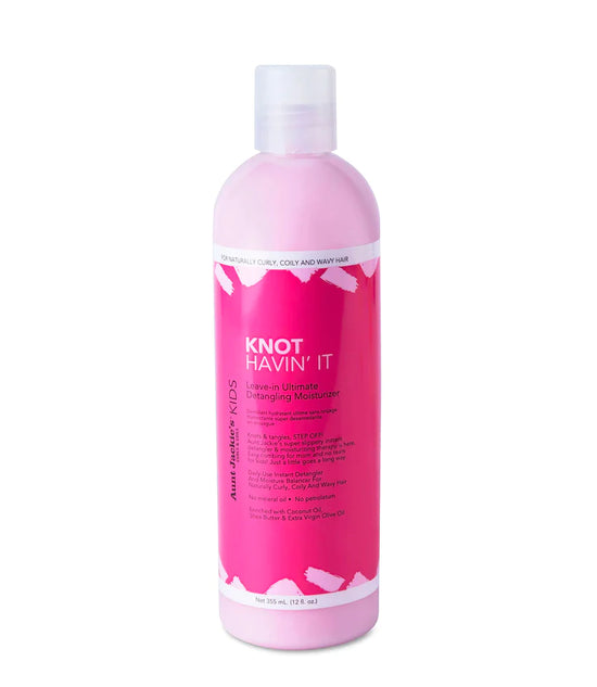 Aunt Jackie's Knot Havin’ It – Leave-In Ultimate Detangling Moisturizer 12 FL OZ