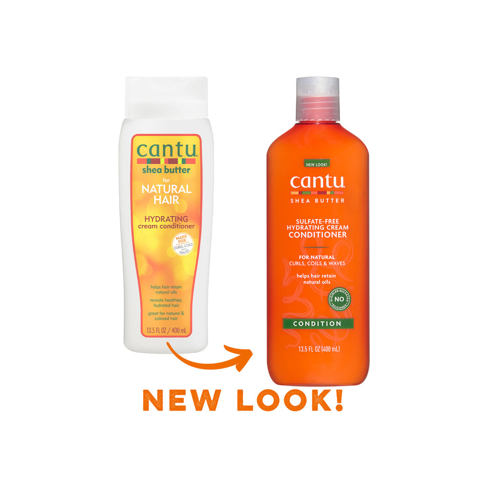 Cantu Shea Butter Sulphate-Free Hydrating Cream Conditioner 13.5 FL OZ(400ml)